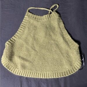 Forever 21 Olive Green Knit Crop Top